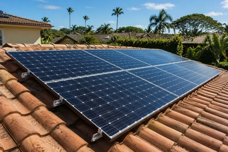 Installation de panneaux solaires à Sainghin-en-Mélantois
